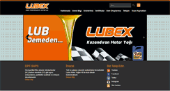 Desktop Screenshot of lubex.com.tr