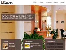 Tablet Screenshot of lubex.pl